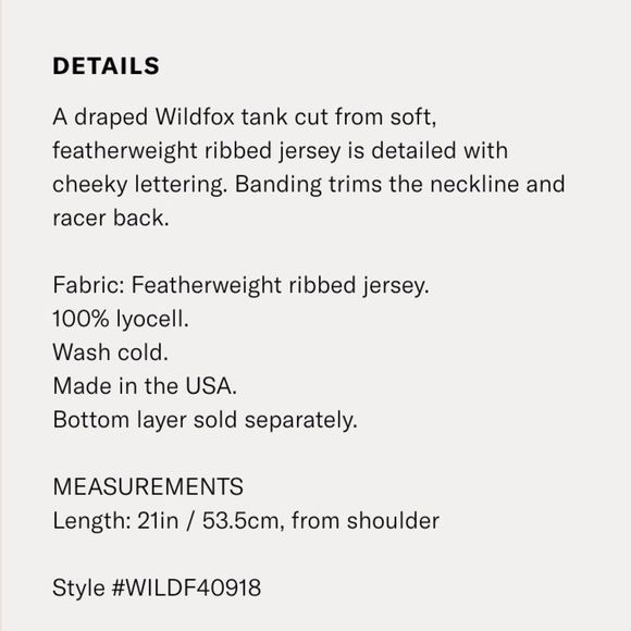 Wildfox Cupid Tank - Picture 6 of 6